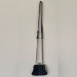 Jessica Simpson Black Crossbody Purse Shoulder Bag Leather Chain Strap Photo 3