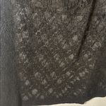 Skies Are Blue Black Sheer Lace Overlay Midi Skirt Photo 2