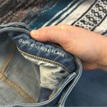 American Eagle  super hi rise flare light wash size 10 x short Photo 4
