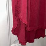 Umgee Pink Tunic with Leopard Accents Women’s Medium Photo 4