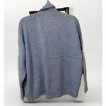 Vince Camuto  Women's Long Sleeve Tight Knit Turtleneck Sweater Baby‎ Blue M Photo 4