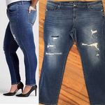 Ava & Viv  Patch Distressed skinny Jeans Photo 1
