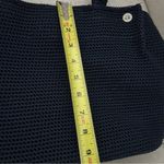 The Sak  crochet handbag dark navy purse satchel Photo 8