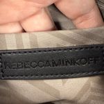 Rebecca Minkoff  Crossbody Bag Leather‎ Silver Hardware Pale Gray Small Photo 14