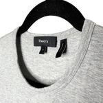 Theory  Rimaeya DR Rubric Ruched Side Tie Jersey Knit Tank Dress Size Small Gray Photo 3