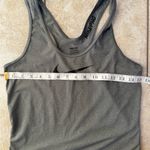 Nike Pro Gray Women's Tank Top with Black Logo Dri Fit Photo 2