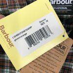 Barbour NEW International Plaid Slim Fit Snap Button Front Shirt Women's Sz US 6 Photo 7