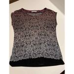 Liz Claiborne 🍁3/$20  Small Blouse short sleeve pink office women‎ CHL-B Photo 2