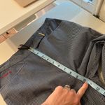 Ralph Lauren  Blue Gingham Plaid Print High Rise Cropped Trouser Pants Size 6 Photo 9