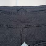 Athleta Athlete tennis skirt 8 black reflective shorts mini elastic waist pockets Photo 10