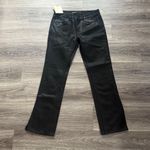 GRLFRND  Black Boot Cut Jeans low rise Slim Boot with Slit The Hailey Coated 28 Photo 1