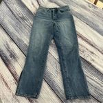 BLANK NYC  The Lexington Slim Straight Split Leg High Rise Jeans Photo 2
