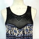 Lucky Brand Crochet Bodice Maxi Dress Size Medium Photo 4