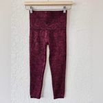 Spanx Garnet Rose Look At Me Now Leggings Size Small Photo 3