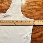 A'nue Thin Strap Tank Stretchy White Women's Size L Made in USA NWT Size L Photo 7