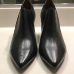 Tahari  Women’s Mario Black Soft Leather Stiletto Heel Ankle Booties Photo 2