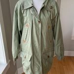 London Fog Vintage Sage Green Anorak Rain Jacket Size Small Photo 0