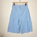 Anthropologie NEW NWT Anthro Pilcro Mina Pleated High-Rise Wide-Leg Culotte Shorts‎ Size 29 Photo 4