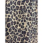 Motto‎ Button Front Womens Animal Print Shirt Long Sleeve Size 8 Brown Size M Photo 4