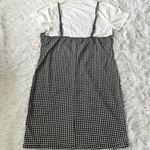 Full Circle Trends  Gingham Print Dress with Top Black/white Plus size 1X Photo 11