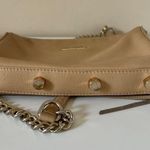 Rebecca Minkoff Tan / Beige Mini 5 Zip Rocker Crossbody Leather Handbag Photo 8