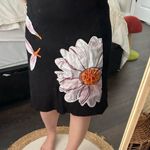 Desigual  Flower Embroidered 3D Longsleeve Vneck Dress Photo 6