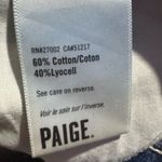 Paige  Alethea Vale Denim Mini Skirt Size 29 Photo 2