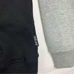 Indian Motorcycles womens medium contrast sleeve zip up sweatshirt black gray Photo 6