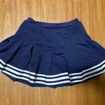 Navy Cheer Skirt Blue Size M Photo 0