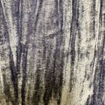 Anthropologie Pilcro mock neck slate blue velveteen short sleeve top Photo 7