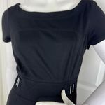 White House | Black Market  Black Sheath Midi Dress. A31 Photo 3