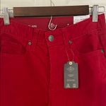 st. john's bay  Vibrant Red Flare Corduroy Pants Photo 1