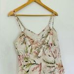 The Lazy Poet Seaweed Loungewear Tie Top Pink Cotton Blush Keyhole Spaghetti Strap Photo 2