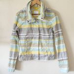 Bench. Bbq Jacket, Pastel Stripes, Juniors Sz Large Yellow Photo 0