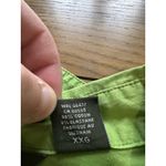 Eddie Bauer Womens Button Down Shirt Size XXL Gree Preppy Hiking Outdoor Casual Photo 6