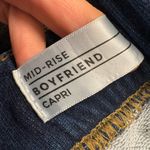 Lane Bryant  Mid Rise Boyfriend Capri Jeans Elastic Waist Pull-On Denim 14 Photo 4