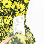 Urban Outfitters NEW  Camille Floral Mini Pleated Hem Slip Dress S Photo 5