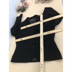 Liz Claiborne  Suits Women Jacket 16 Clueless Preppy Office Siren Blue 2 Buttons Photo 8