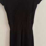 French Connection  Black Textured Dress Photo 3