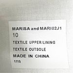 Madden Girl  Marisa White Floral Lace Up Fashion Tennis Shoes, Size 10 Photo 3