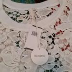 Bellatrix ivory lace sweatshirt nordstrom White Size M Photo 4
