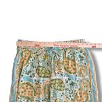 Rachel Zoe Womens Pants Large Wide Leg Boho Paisley Print Aqua NWT Resort Photo 2