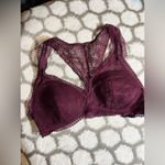 Victoria's Secret Victoria Secret Lace Bralette in Merlot, Medium, racerback bralette, lovely Photo 1