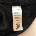 Athleta Womens Tank Top Ribbed Draped Scoop Neck Black XS Photo 3