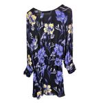 Ramy Brook New York silk Milene Floral Print Long Sleeve Mini Dress Small $465 Photo 6