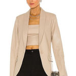 Amanda Uprichard  Jane Blazer in Tan Medium Photo 0