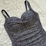 One Piece Nip Tuck Swim Nautical Foil Joanne Swimsuit Tummy Control Navy 10 Photo 4