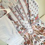 Pakistan designer 3 peace suit size 8 Gray Photo 2