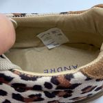 Andrée NWT Andre’ size 7 made in Italy suede animal print sneakers. Photo 4