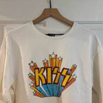 Free People  x Mkt Studio Kiss Graphic Sweatshirt | White | XS Photo 4